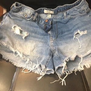 Ripped Style Shorts